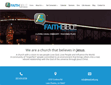 Tablet Screenshot of meetfaith.org